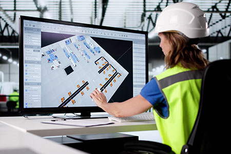 factory floor load profile traffic
