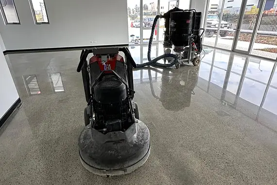 polishing terrazzo floors