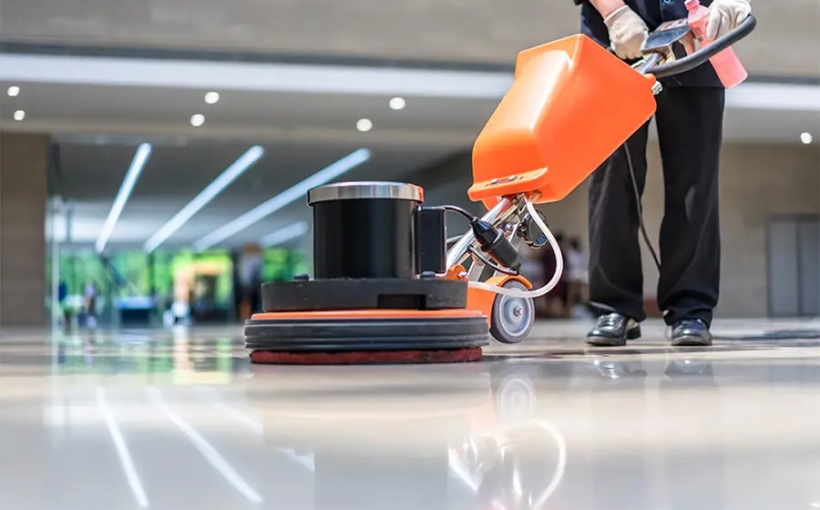 leaning epoxy floors