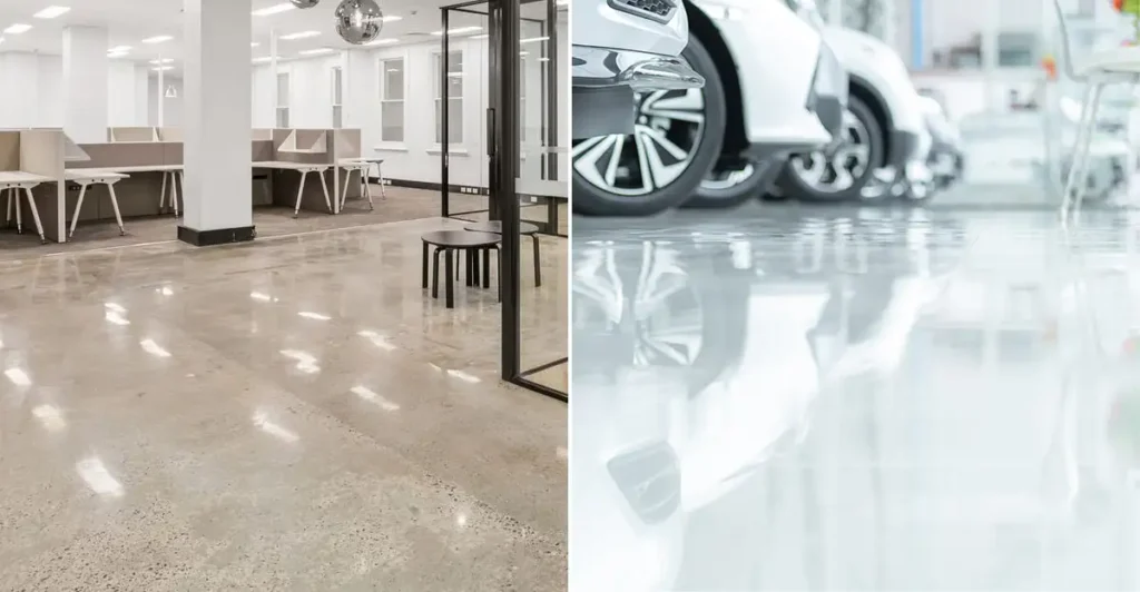 commercial floor comparison