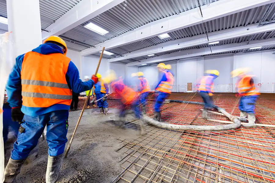 commercial concrete flooring screed