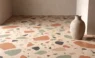 terrazzo concrete floor