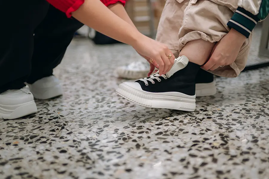 commercial terrazzo flooring